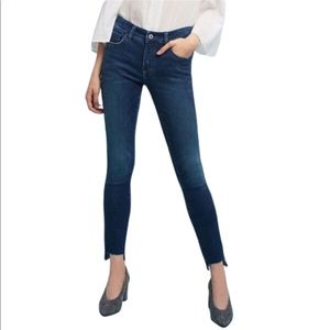 Anthro Pilcro Jeans Mid-Rise Skinny